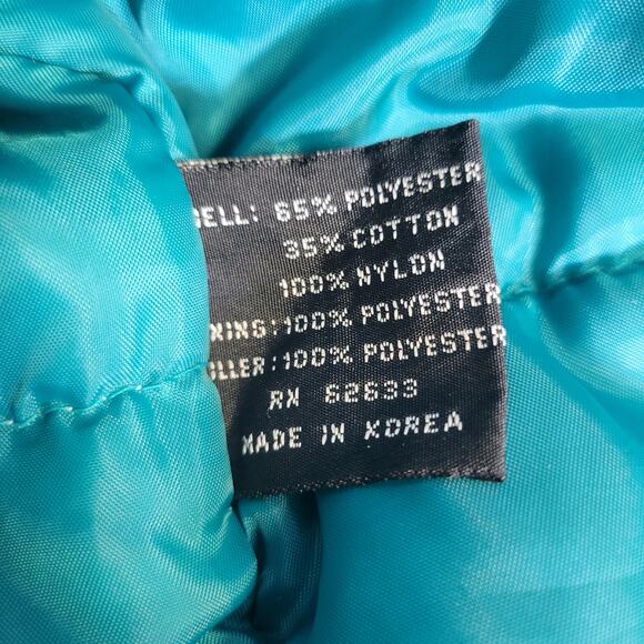 Miami Dolphins Puffer Jacket Vintage PRO PLAYER 75th Anniversary NFL Mens XXL - Picture 11 of 16